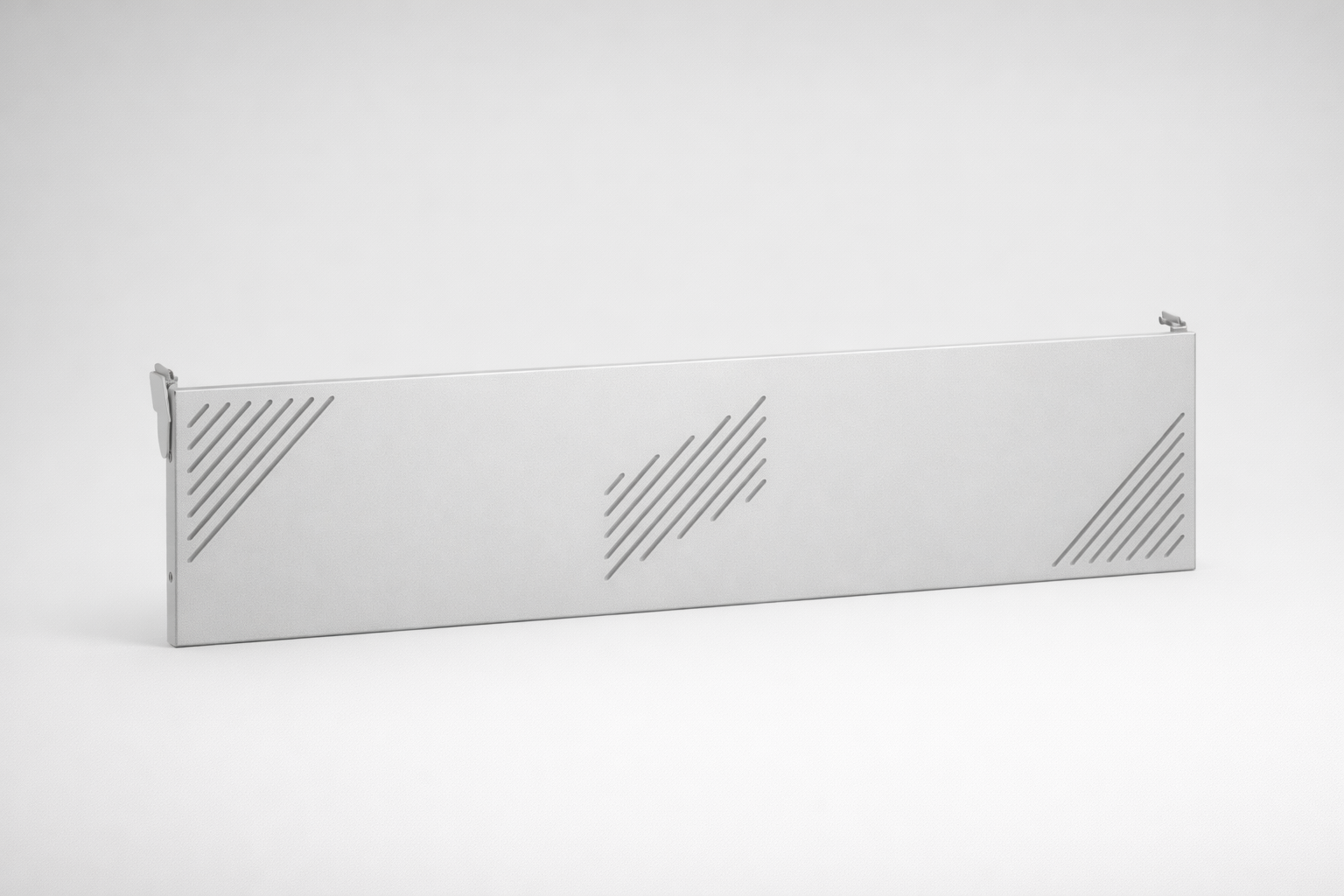 Office table Osłona tylna 14 - repeatable workstations, linked tabletops and easier