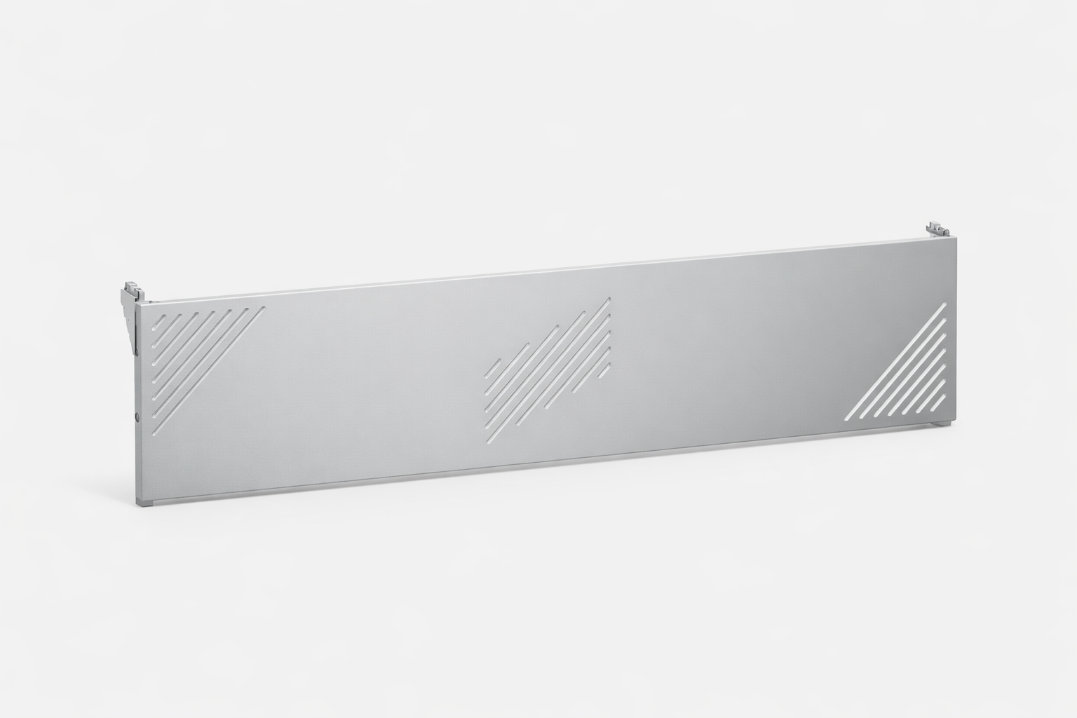 Office table Osłona tylna 16 - repeatable workstations, linked tabletops and easier