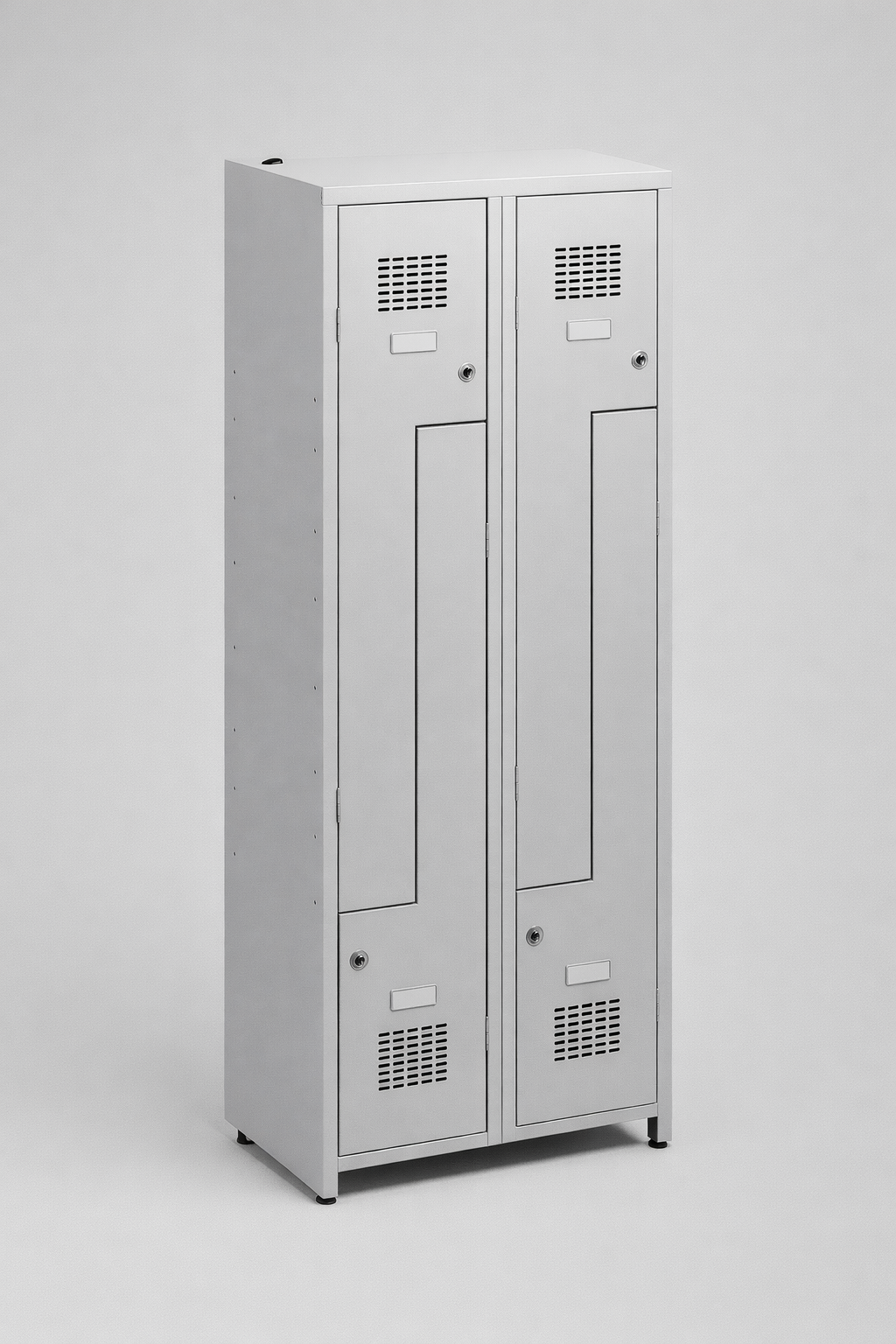 Šatní skříň typu L Sul 32 W lx - efektivní využití prostoru šatny při zachování plné
