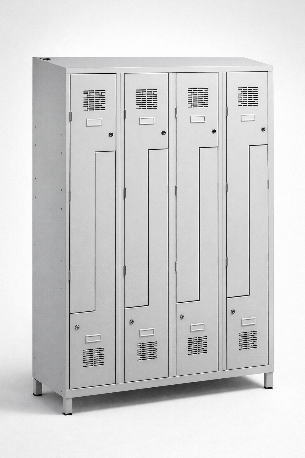 Šatní skříň typu L Sul 34 W lx - efektivní využití prostoru šatny při zachování plné