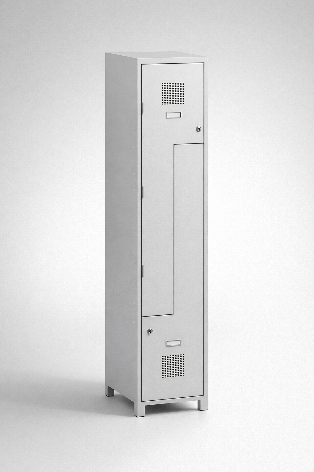 Šatní skříň typu L Sul 41 W lx - efektivní využití prostoru šatny při zachování plné