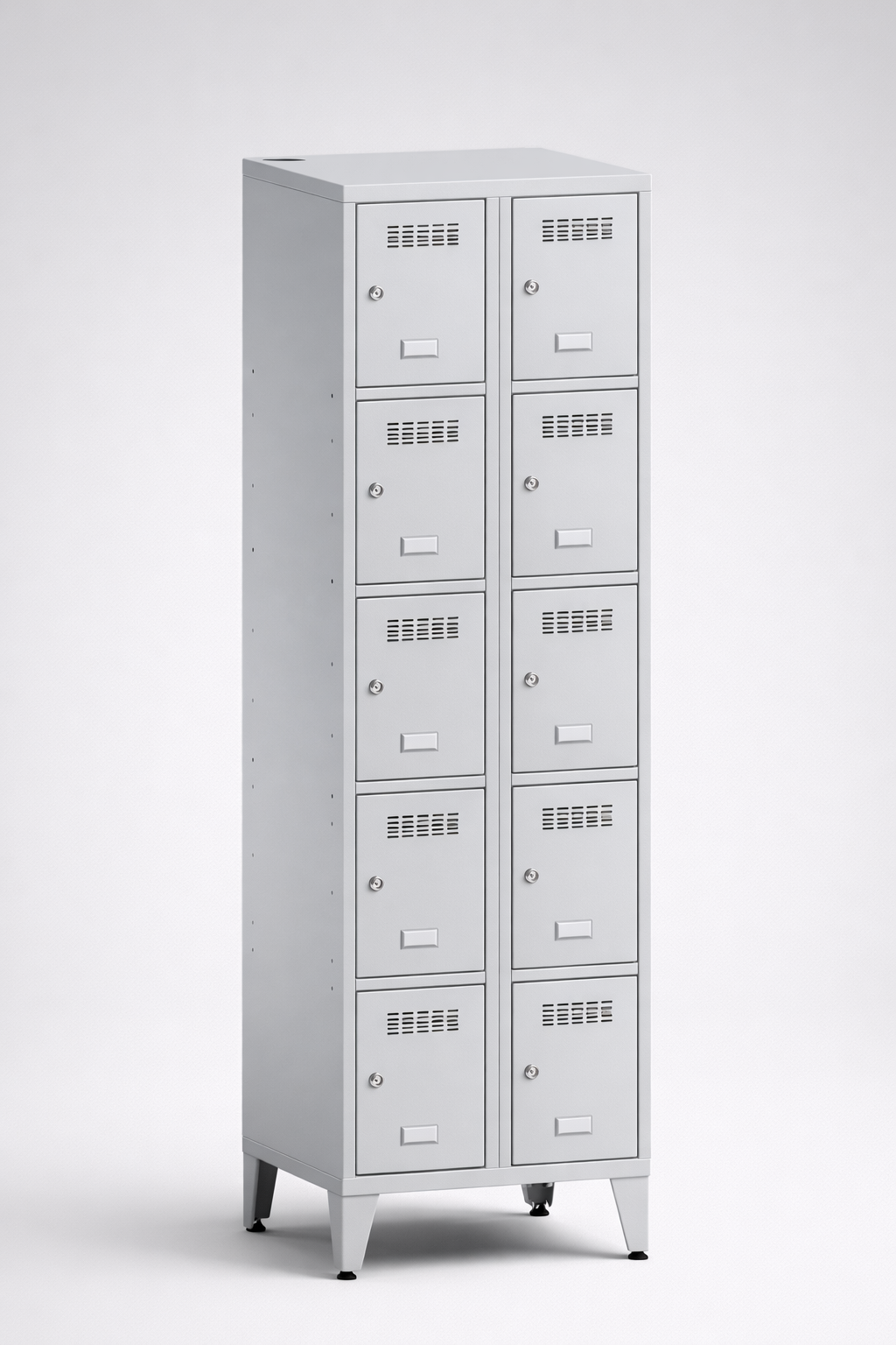 Schránková skříň SUS 325 W st – na nohách - přehledné rozdělení osobních schránek ve společných