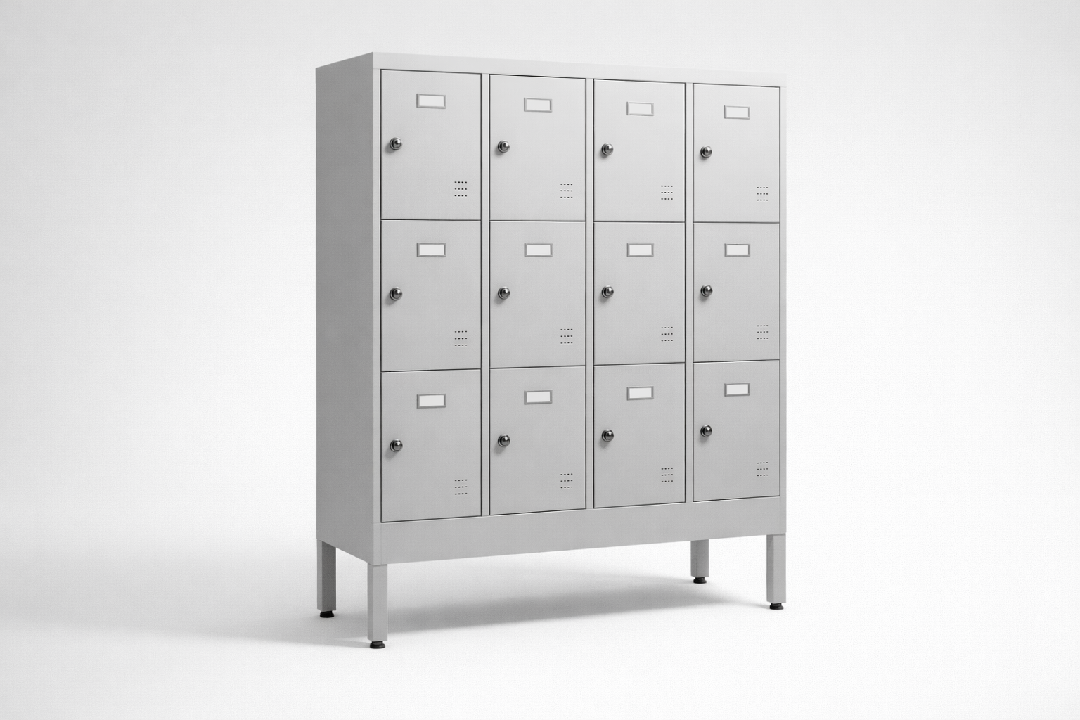 Skříň s plexi dveřmi MSus 434 – na nohách - vizuální kontrolu obsahu při zachování organizovaného