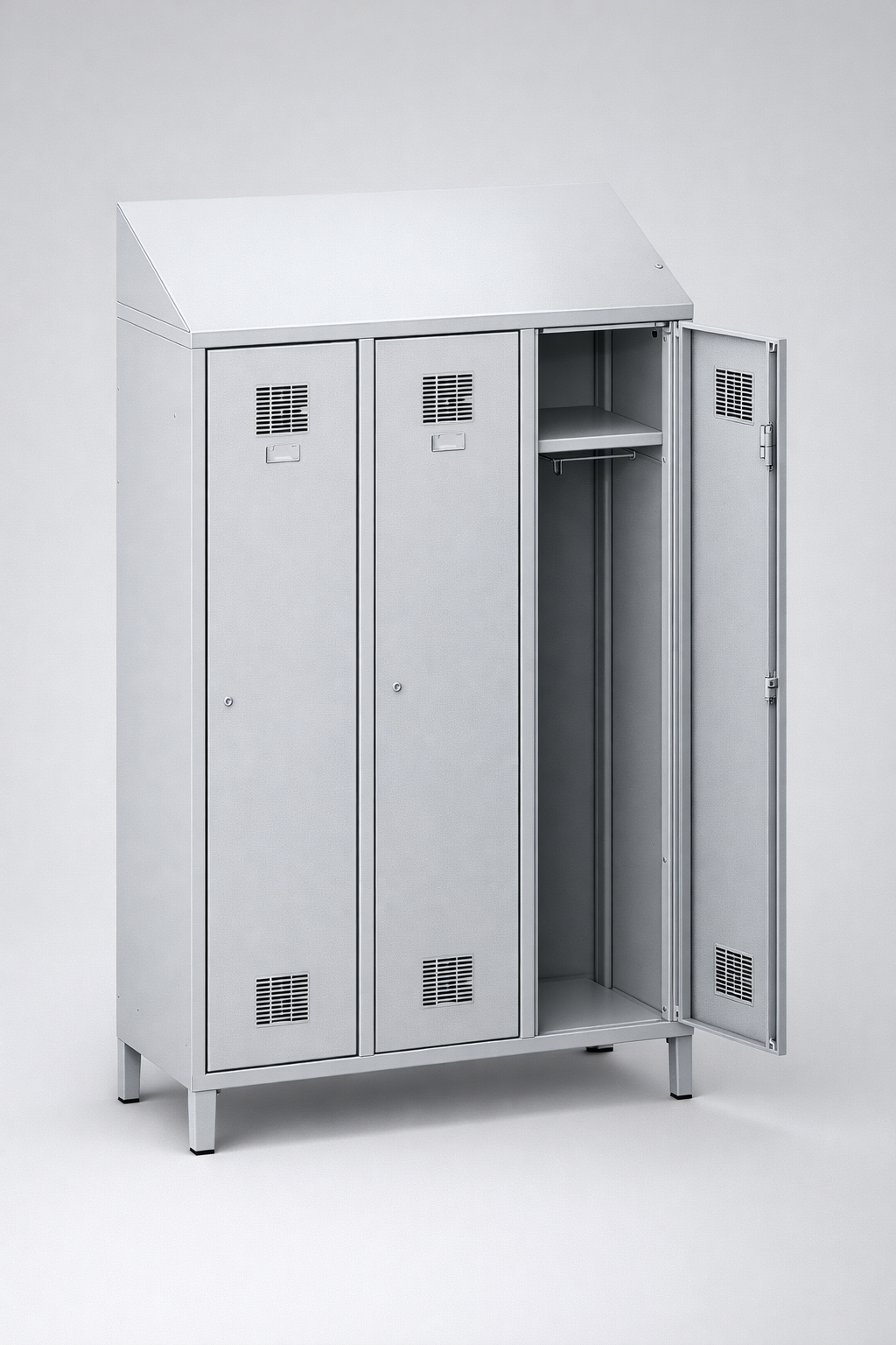 MSUV skříňka MSum 431v – 1 pkt - combining personal or garment storage with controlled