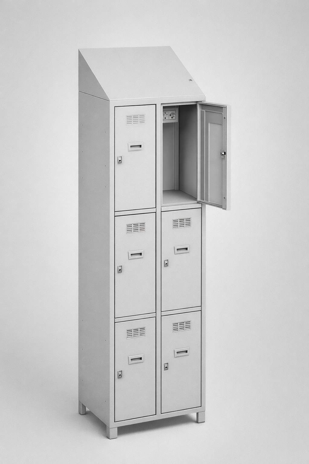 MSUV skříňka MSus 323v – z daszkiem - combining personal or garment storage with controlled