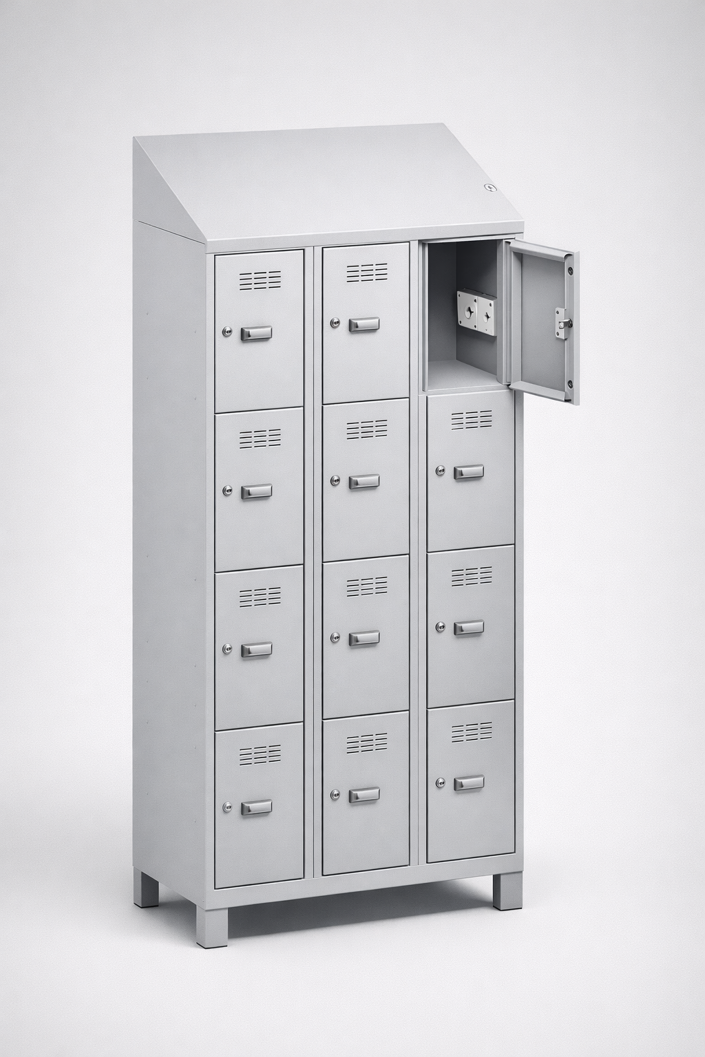 MSUV skříňka MSus 334v – z daszkiem - combining personal or garment storage with controlled