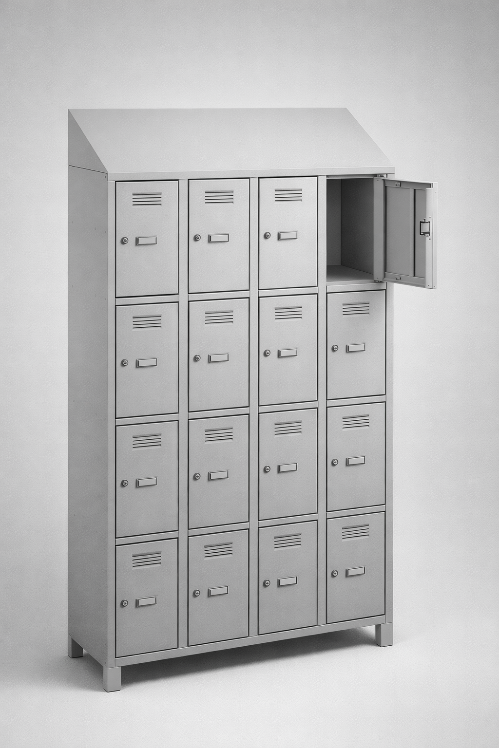 MSUV skříňka MSus 344v – z daszkiem - combining personal or garment storage with controlled