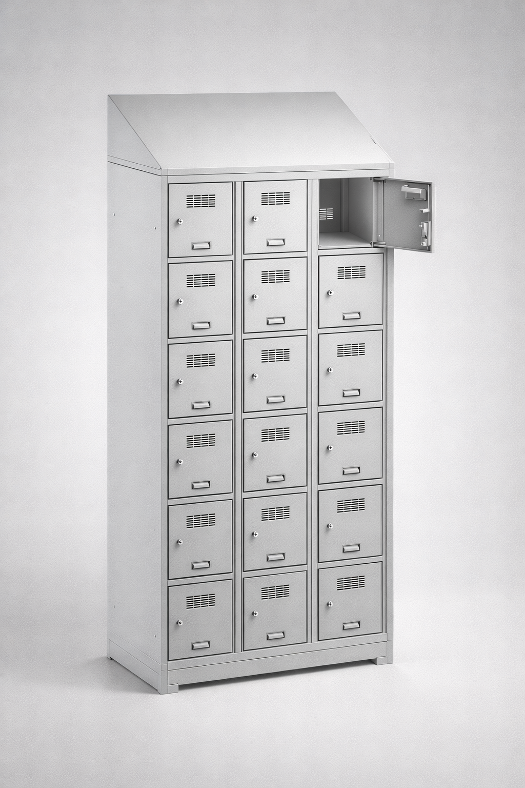 MSUV skříňka MSus 336v – z daszkiem - combining personal or garment storage with controlled