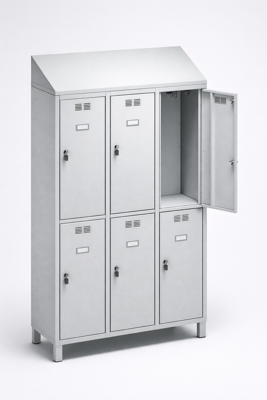 MSUV skříňka MSus 432v – z daszkiem - combining personal or garment storage with controlled