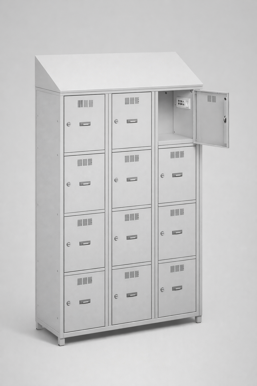 MSUV skříňka MSus 434v – z daszkiem - combining personal or garment storage with controlled