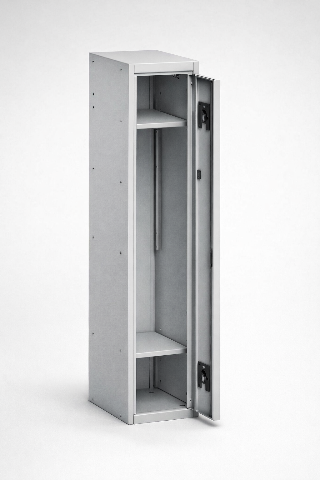 Školní nábytek — Produktová rodina pro školy, kampusy a internáty zahrnující školní skříňky, modely s vodorovnou policí a specializované nabíjecí jednotky.