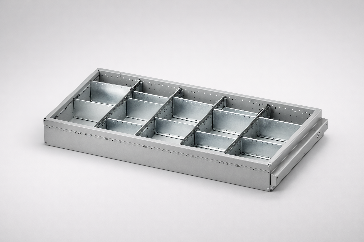 Dílenská skříň Podzielnik szuflady typ 1 - s175 - uspořádání nářadí, komponentů a servisního vybavení