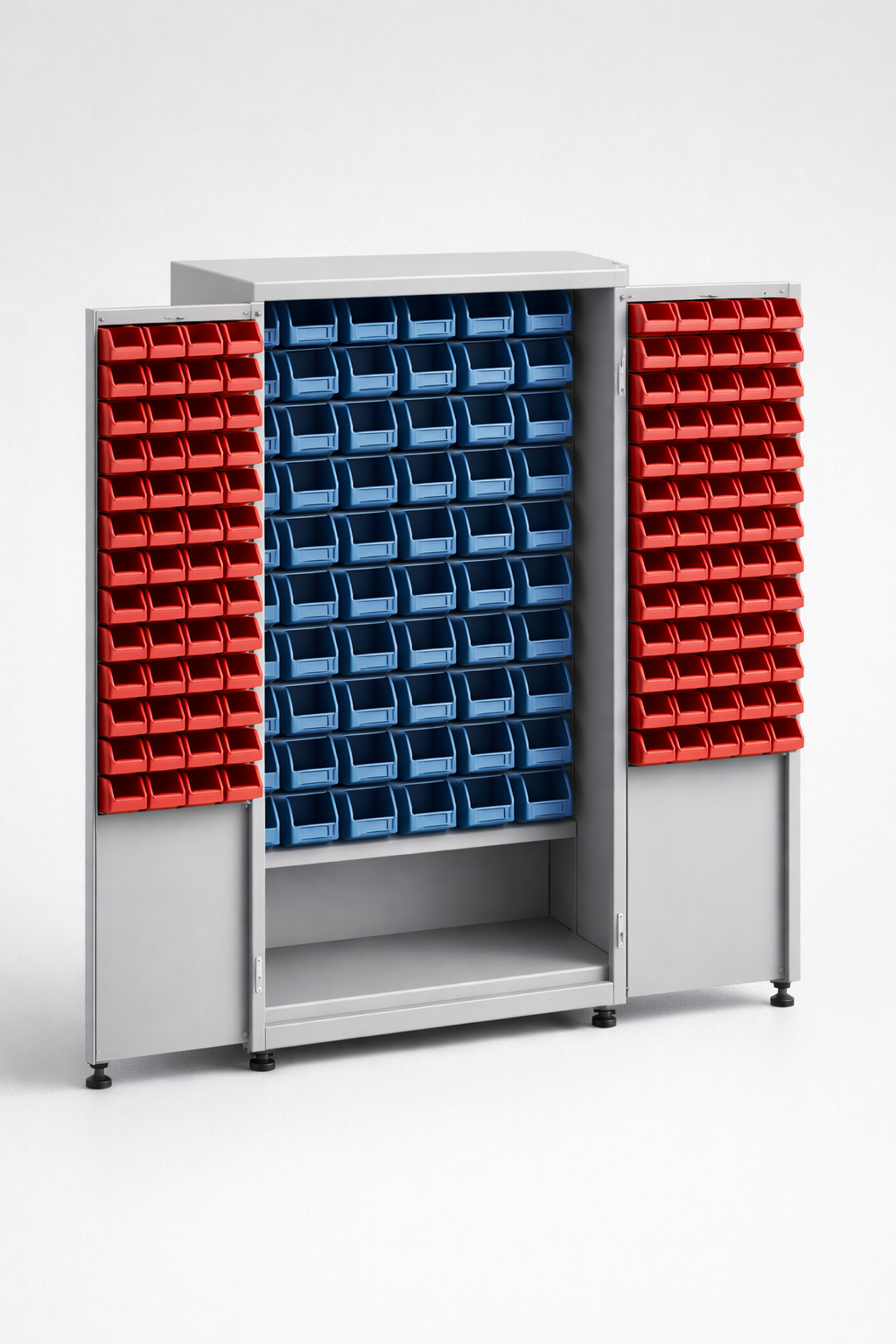 Dílenská skříň MSW210/5-08s - uspořádání nářadí, komponentů a servisního vybavení