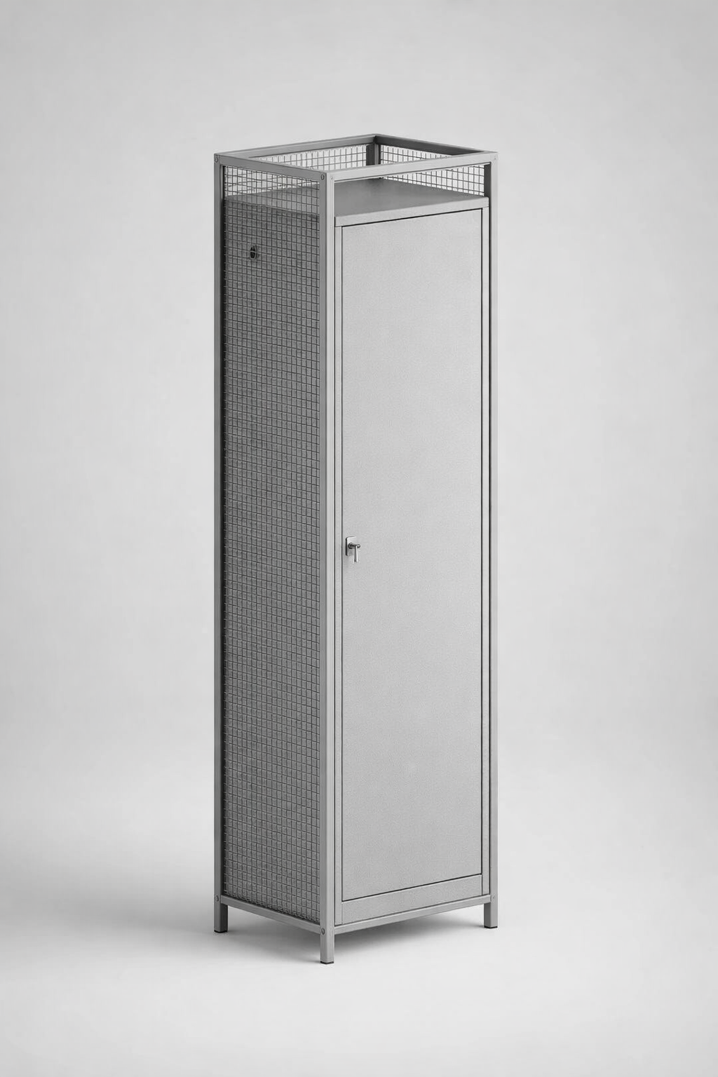 LOV furniture set Lov 7a - blending open presentation with enclosed storage in a