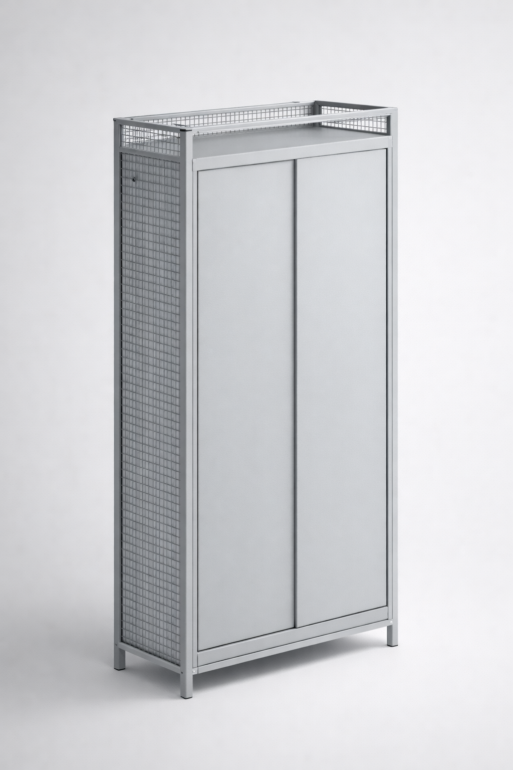 LOV furniture set Lov 7c - blending open presentation with enclosed storage in a