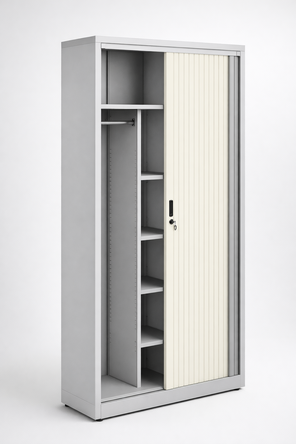 Kovová kancelářská skříň Sbm 218 M - uspořádané uložení dokumentů, pořadačů a spisů v