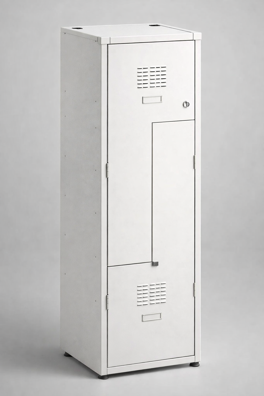 Šatní skříň typu L Sul 41 W st - efektivní využití prostoru šatny při zachování plné